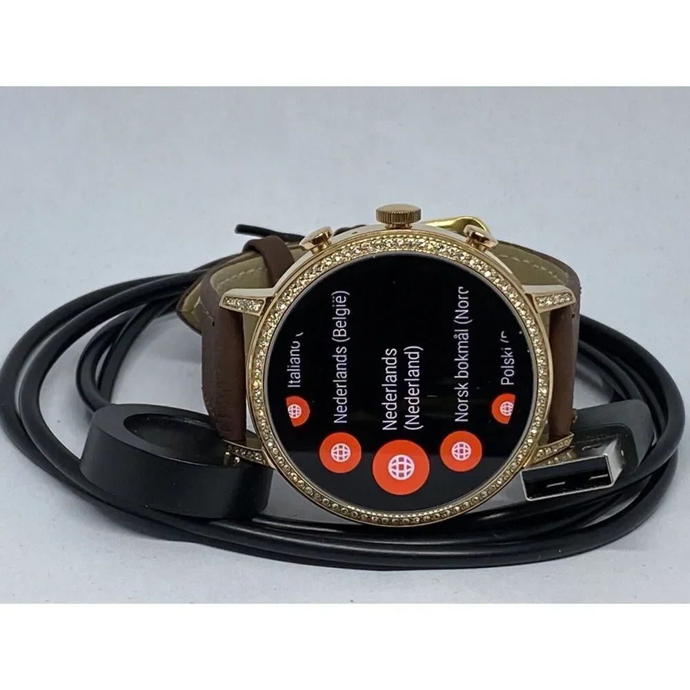 Fossil Gen 4 Authentic Digital Dial Smart Watch Custom Band FTW6011 LT433